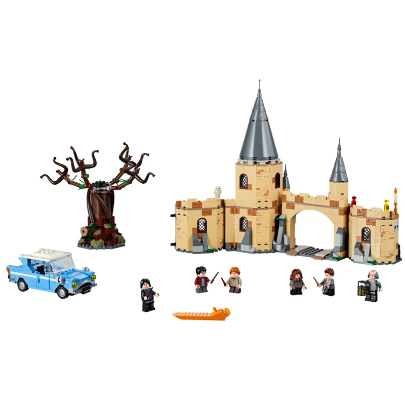 Harry Potter Hogwarts Whomping Willow Toy Building Set for Kids Fit Lego