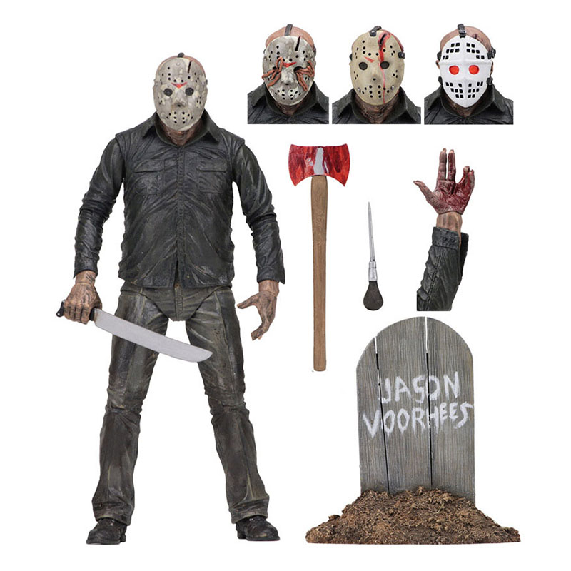 NECA Collectible Friday The 13th Scale Part 3 Jason 1980 Action Figure