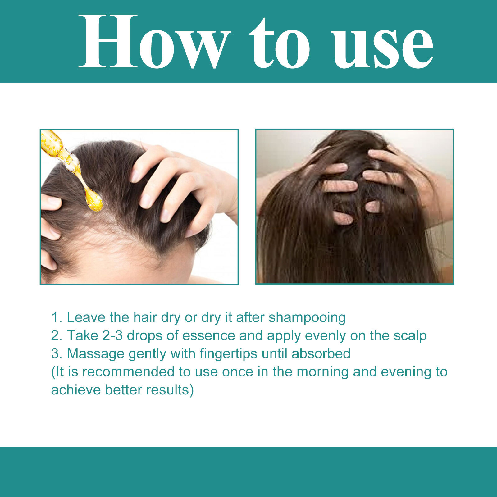 Hair Growth Essential Oil Hair Growth Oil for  Hair Fixing And Density Increasin Strong Hair Stop Thinning and Hair Loss