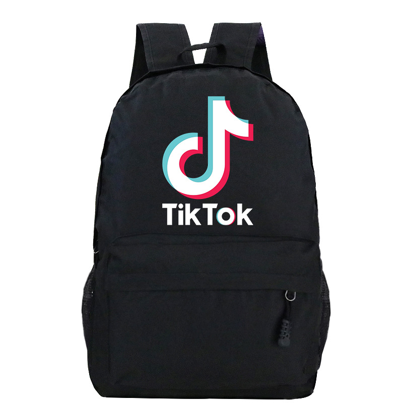 (A) Tik Tok Backpack Galaxy Shoulder Bag Schoolbag Rucksack Boys Girls New Term Gift
