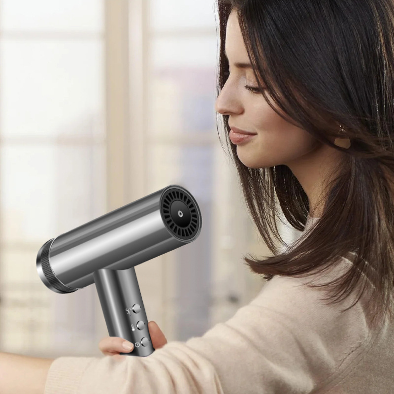 Hair Dryer Portable Negative Ion Hair Blow Dryer Fast Drying Hot Cool High Speed Professional Electric Hair Dryer Set For Home Use 1600w Powerful Blower