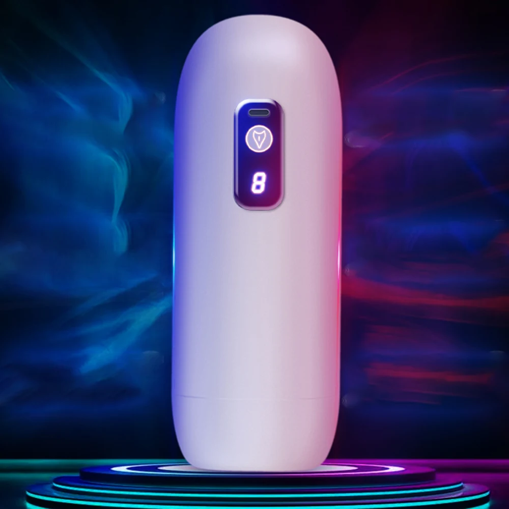 Male Blowjob Masturbator Automatic Sex Toys Lifelike Vagina Vibrator Sucking Aircraft Cup Electric Sex Machine Pocket Pusssy Adult for Man Toys