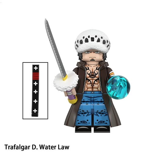 Japanese Anime ONE PIECE Series Blocks Oka Shichibukai Boa·Hancock Dracule Mihawk
