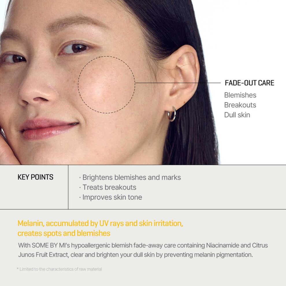 SOME BY MI Yuja Niacin 30 Days Miracle Brightening Toner 150ml 5 percent Niacinamide and 12 Vitamin Face Toner for Brightening Blemish and Melasma