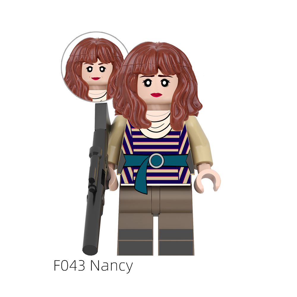 (24PCS Stranger Things (A~B~C)) 24PCS Stranger Things Minifigure Fit Lego Kid Toy Christmas Birthdays Gift Building Blcoks Set