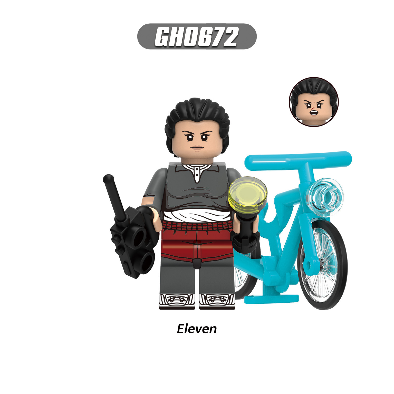 (24PCS Stranger Things (A~B~C)) 24PCS Stranger Things Minifigure Fit Lego Kid Toy Christmas Birthdays Gift Building Blcoks Set