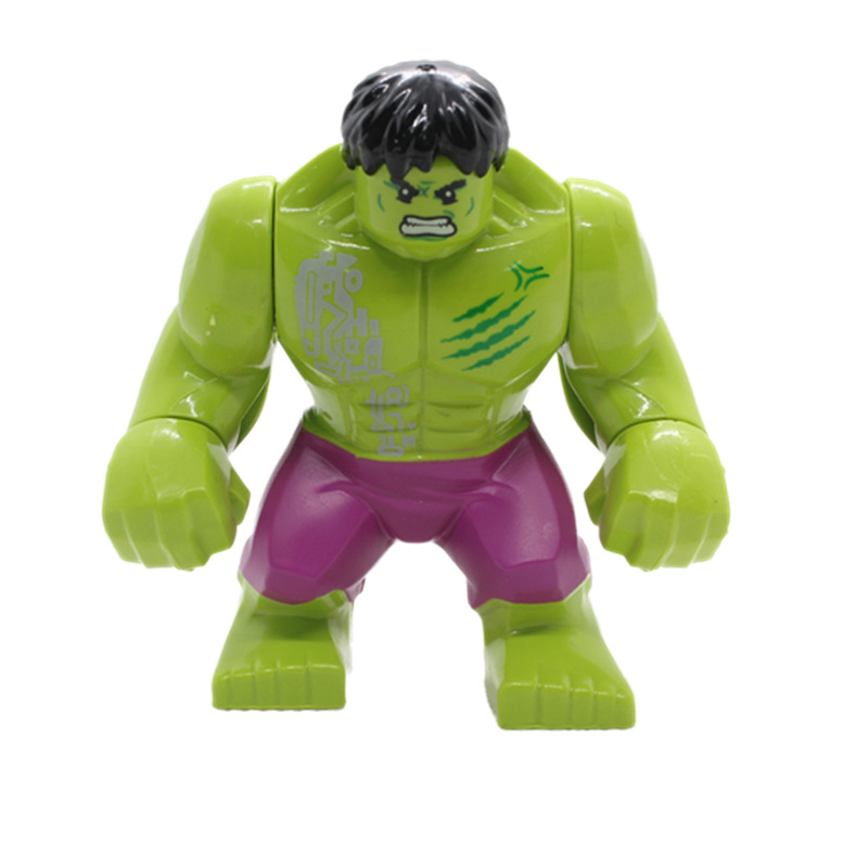 (Style B) Hulk Building Blocks Incredible Hulk Infinity War Mini Figure Super Hero Model Toy Christmas Gifts