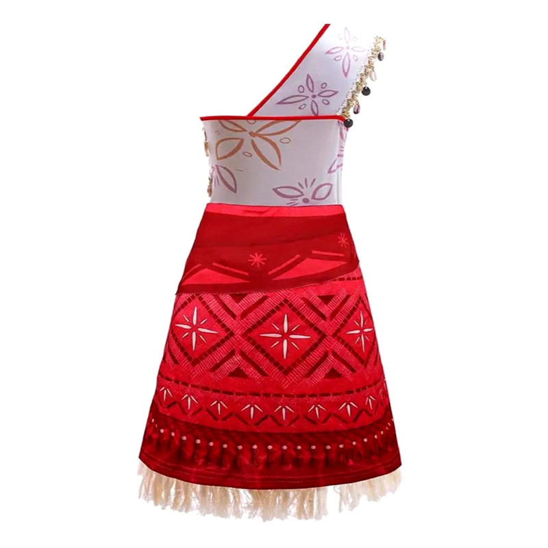 (120CM) Fancy Princess Dress Girls' Halloween Costume Girls' Dress-Up Clothes Toddler Children's Outfit with Accessories Necklace