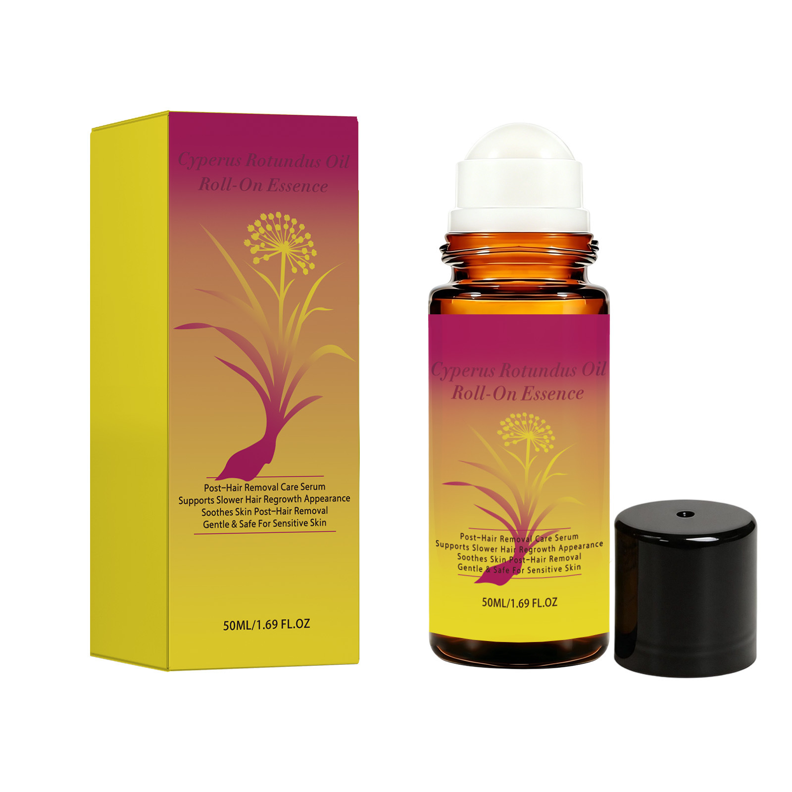 Body Care Roll On Essence For Gentle Moisturizing Hydrating And Daily Skin Nourishment