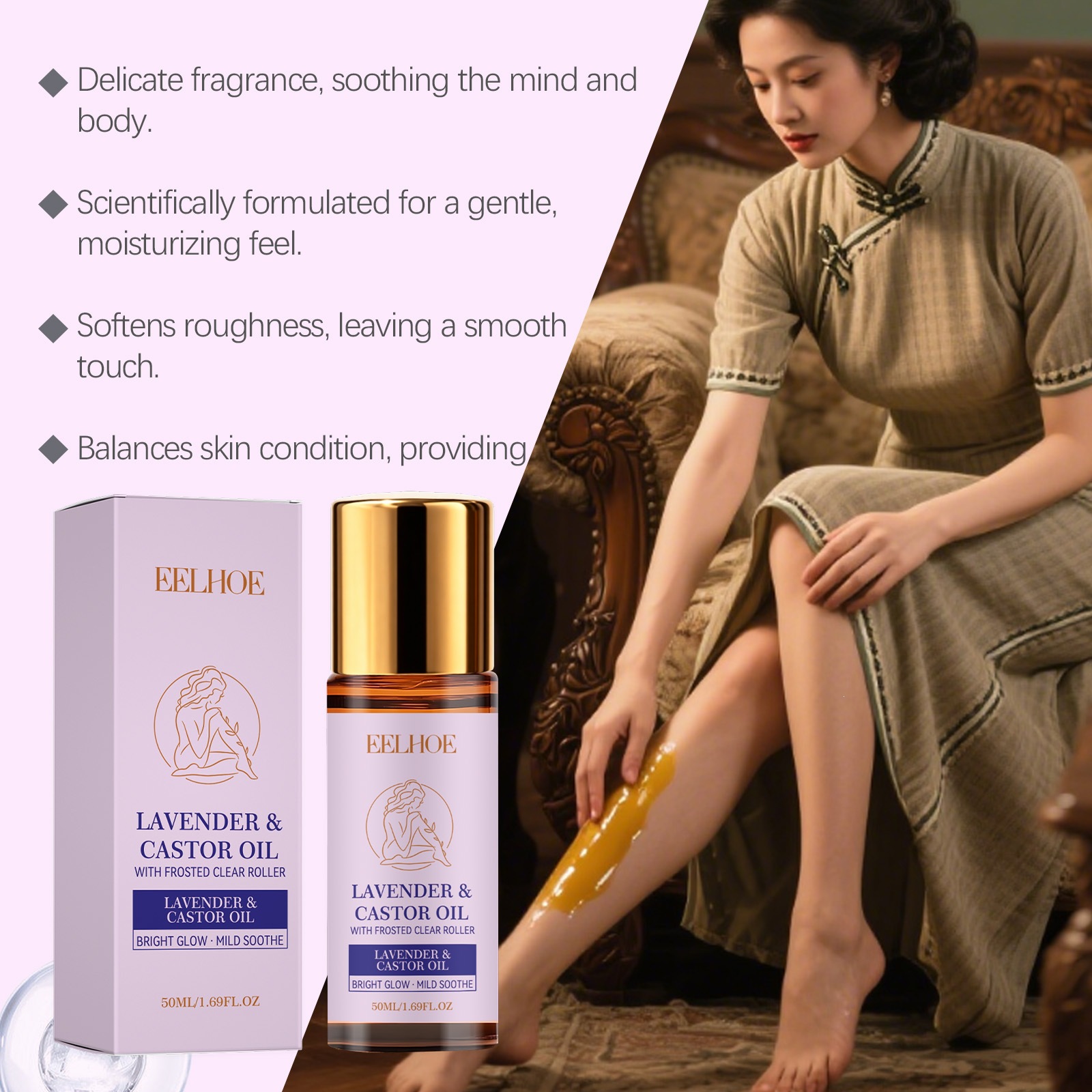 Castor Oil For Body Moisturizing Skin Soothing And Even Tone Care Treatment