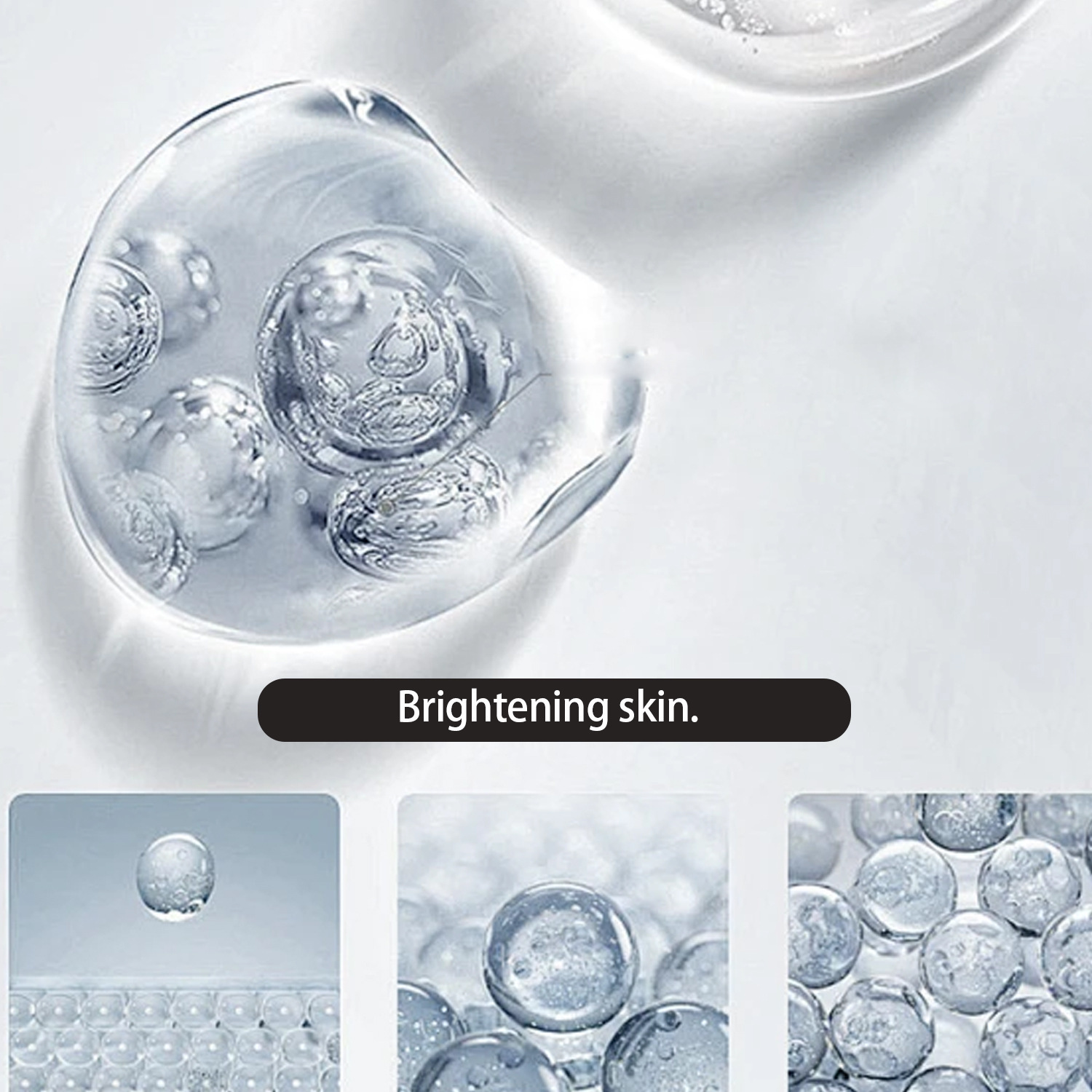 Rice Bran Water Niacinamide Ampoule Exfoliating Hydrating Brightening Daily Face Essence Serum