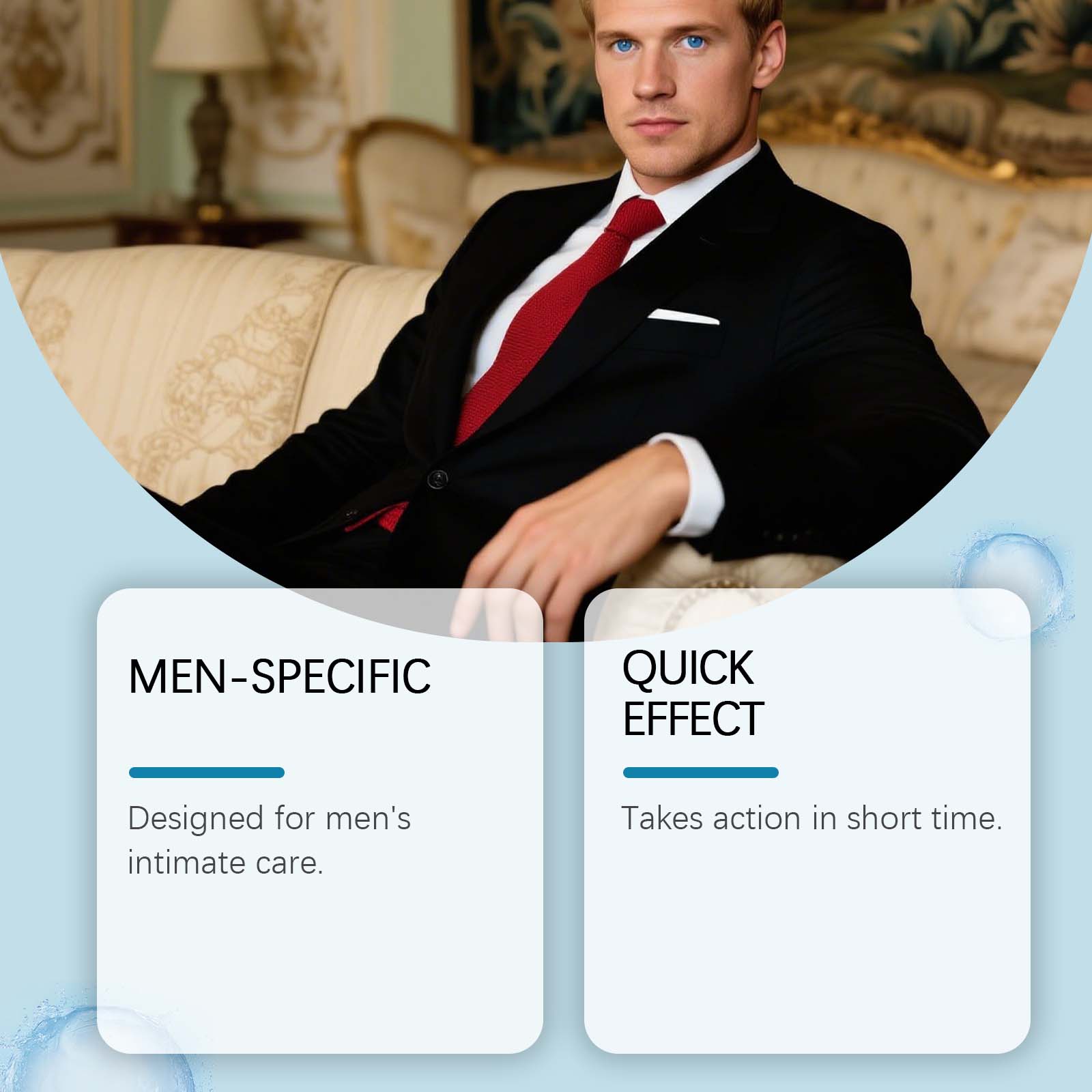Men Care Spray Mild Ingredient Nourish Body Comfort Skin Daily Vitality Care Mist For Male Skin Maintenance