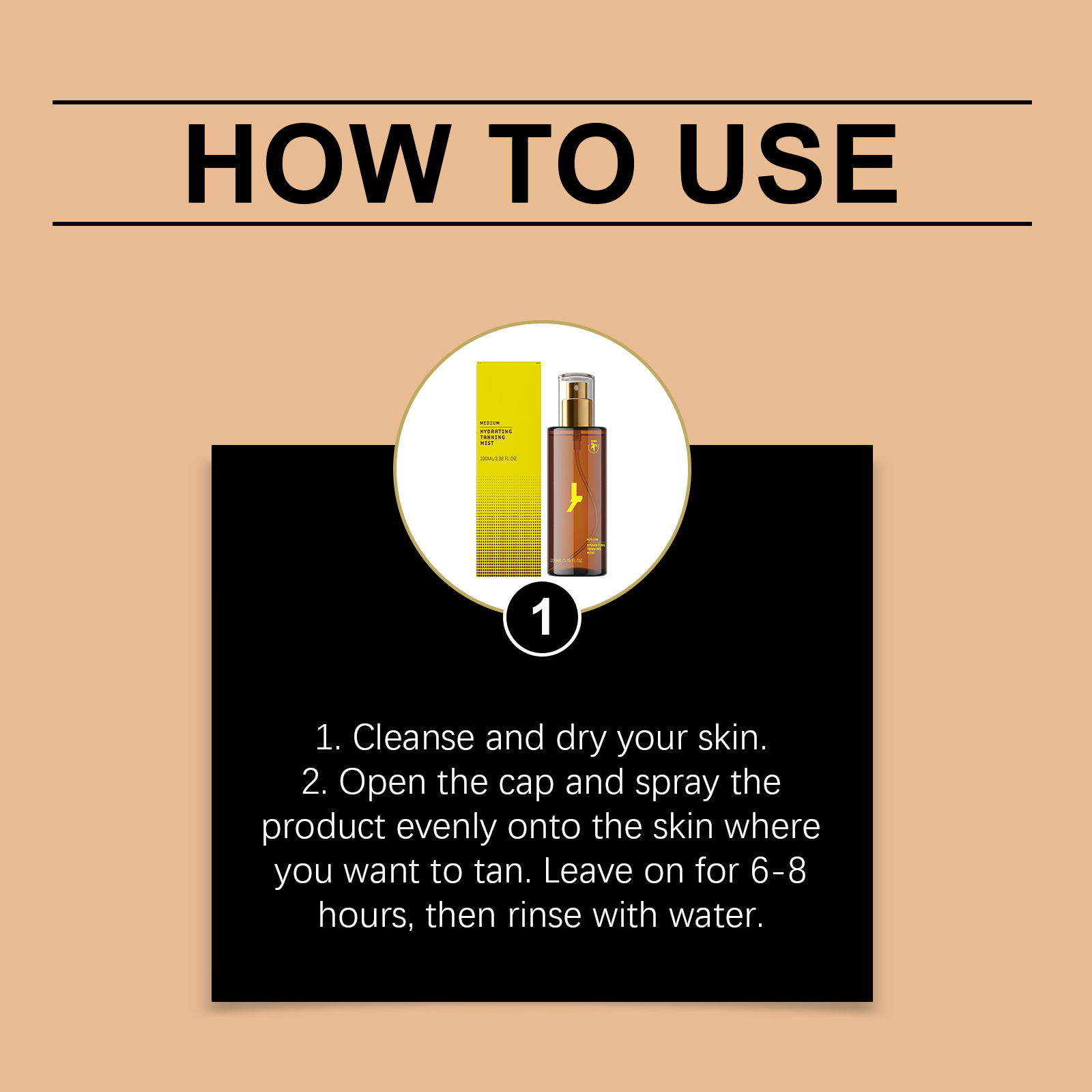 Moisturizing Tanning Spray Summer Outdoor Hydrating Create Healthy Glowing Skin Lock Moisture Body Care Mist