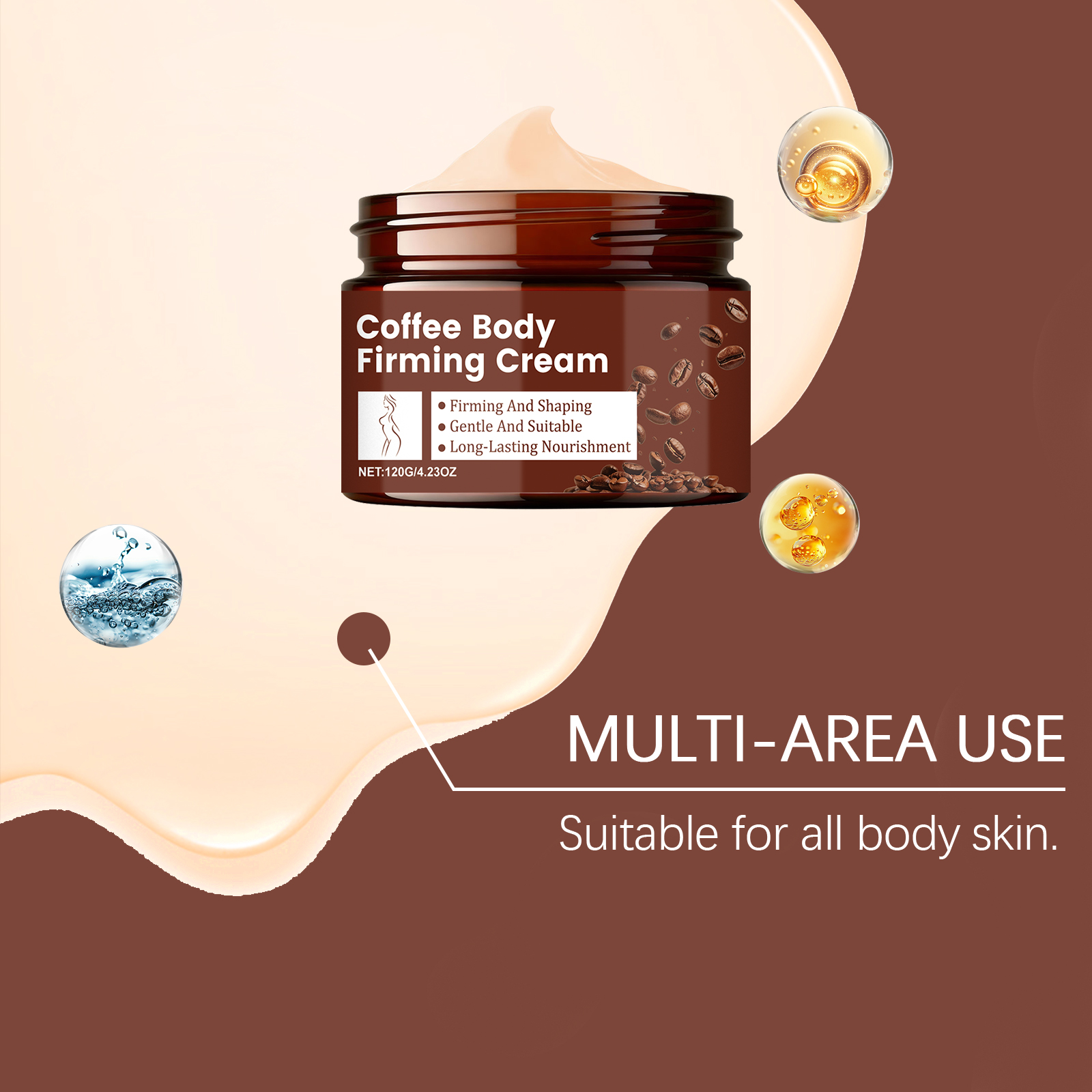 Coffee Moisturizing Softening Nourishing Light Silky Fast Absorbing Glowing Smooth Body Skin Lotion Hydrating Gentle Whole