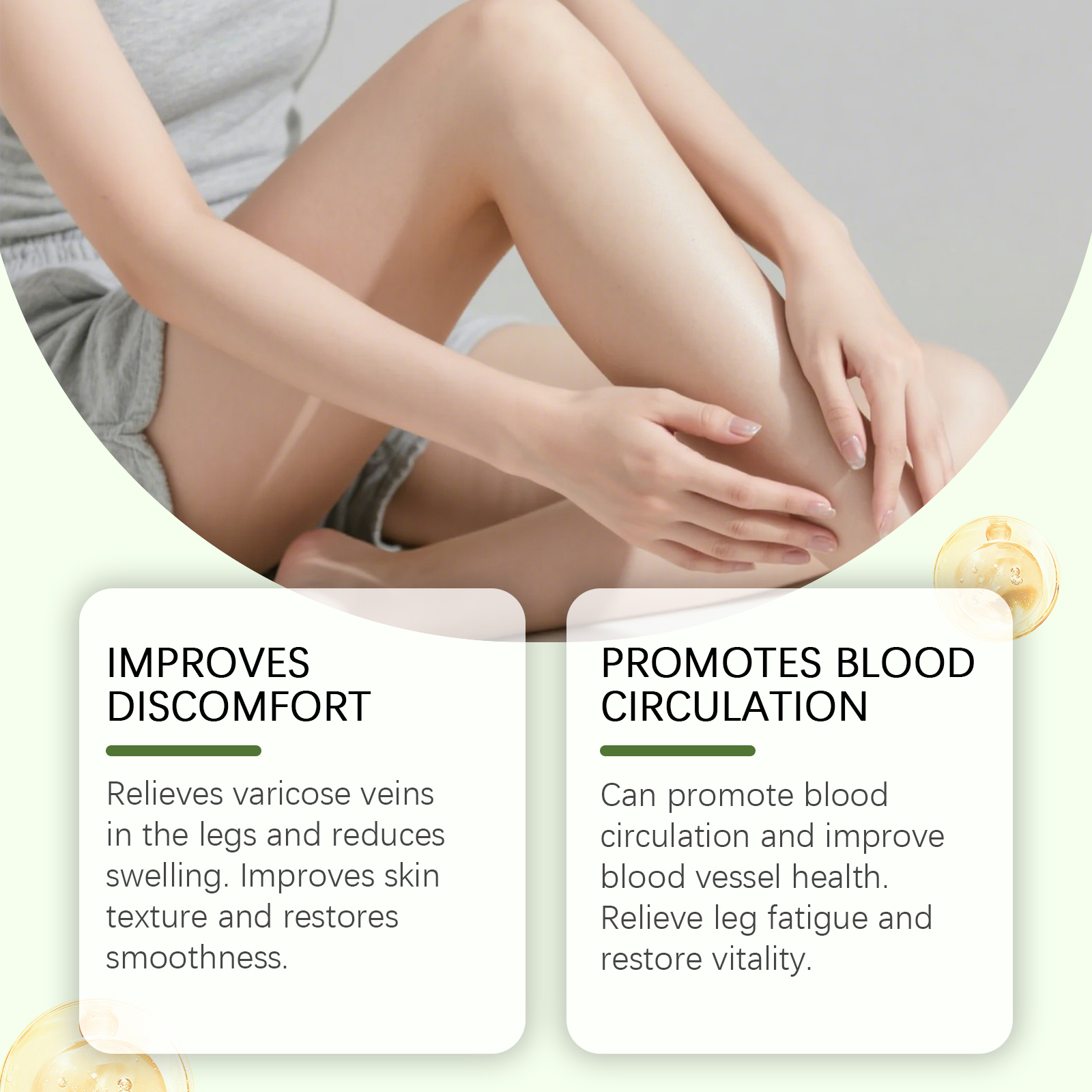 Light Scent Body Care Roller Mild Skin Friendly Hydrating Refreshing Comfort Nourishing Convenient Daily Body Care Protect