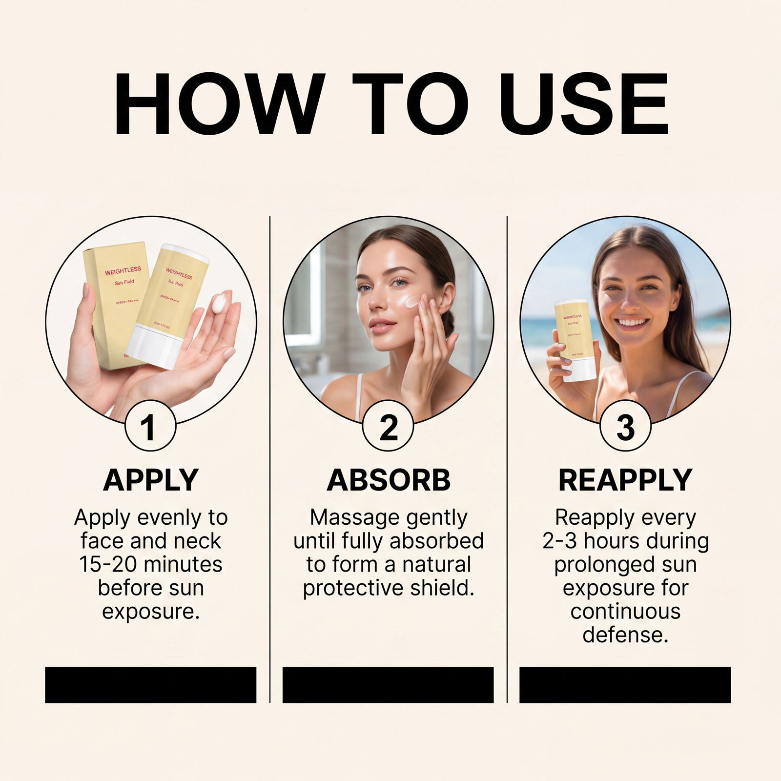 Light Moisturizing Protective Cream For Summer Outdoor Skin Care Smooth Spread Even Skin Tone Hydration Protection Lotion