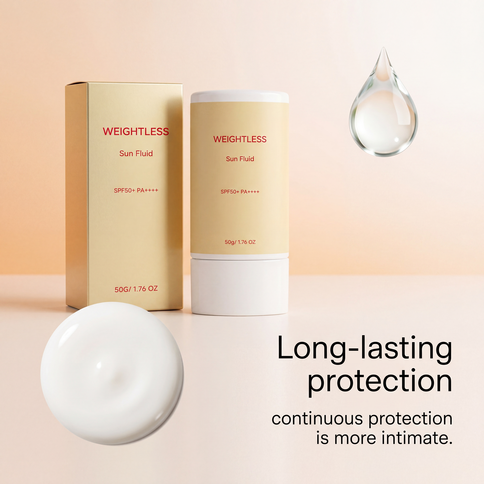 Light Moisturizing Protective Cream For Summer Outdoor Skin Care Smooth Spread Even Skin Tone Hydration Protection Lotion