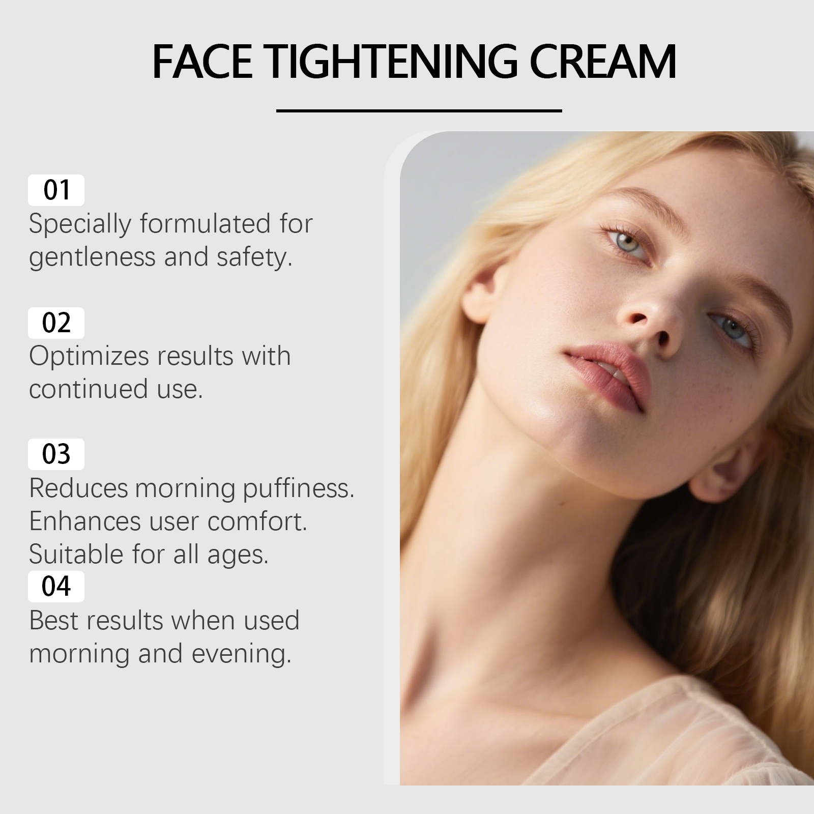 Firming Lifting Essence Cream Anti Aging Facial Skin Care For Loose Dull Complexion