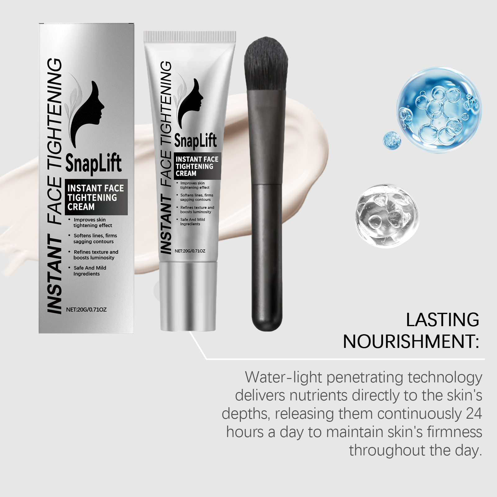Firming Lifting Essence Cream Anti Aging Facial Skin Care For Loose Dull Complexion