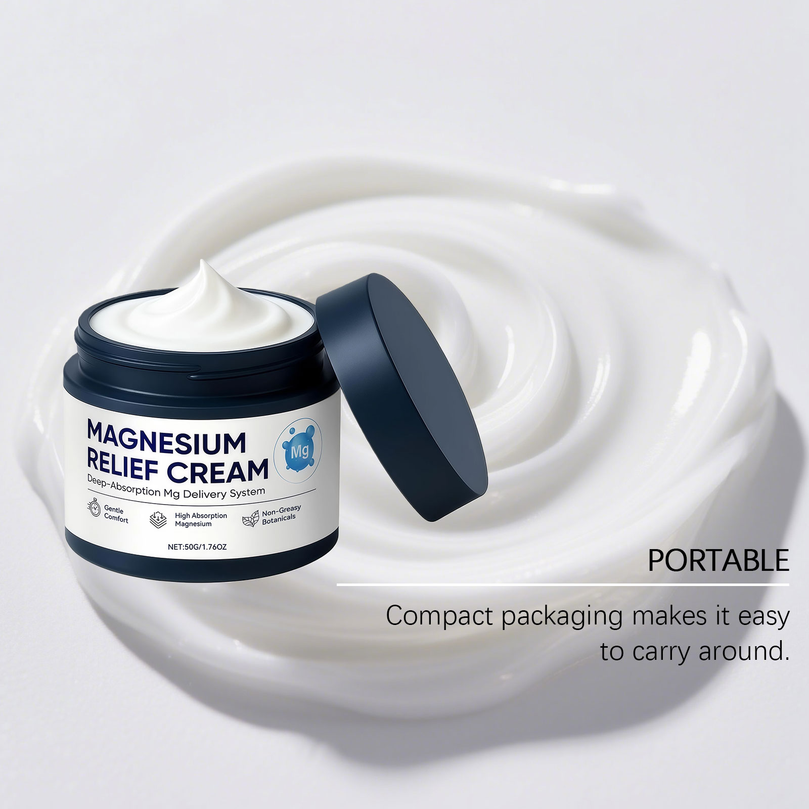 Joint Care Magnesium Cream Mild Ingredients Daily Outdoor Moisturizing Comfort Joint Portable Nourishing Ointment