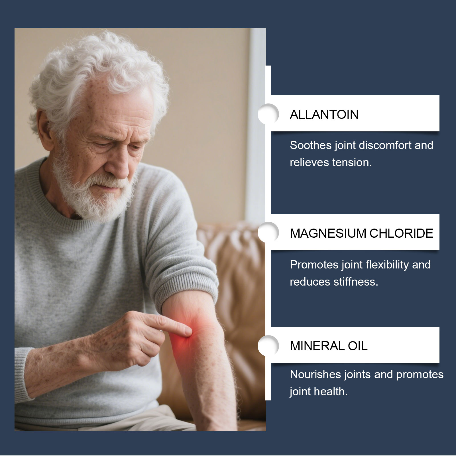 Joint Care Magnesium Cream Mild Ingredients Daily Outdoor Moisturizing Comfort Joint Portable Nourishing Ointment