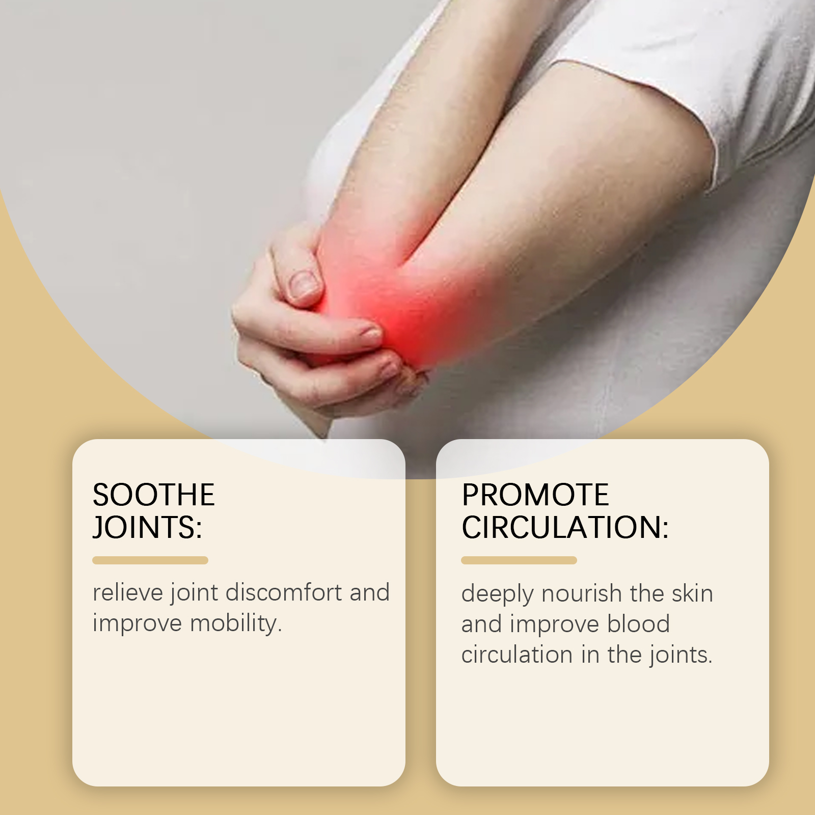 Bee Venom Joint Relief Spray Daily Alleviate Joint Discomfort Body Soothe Nourish Massage Care Mist