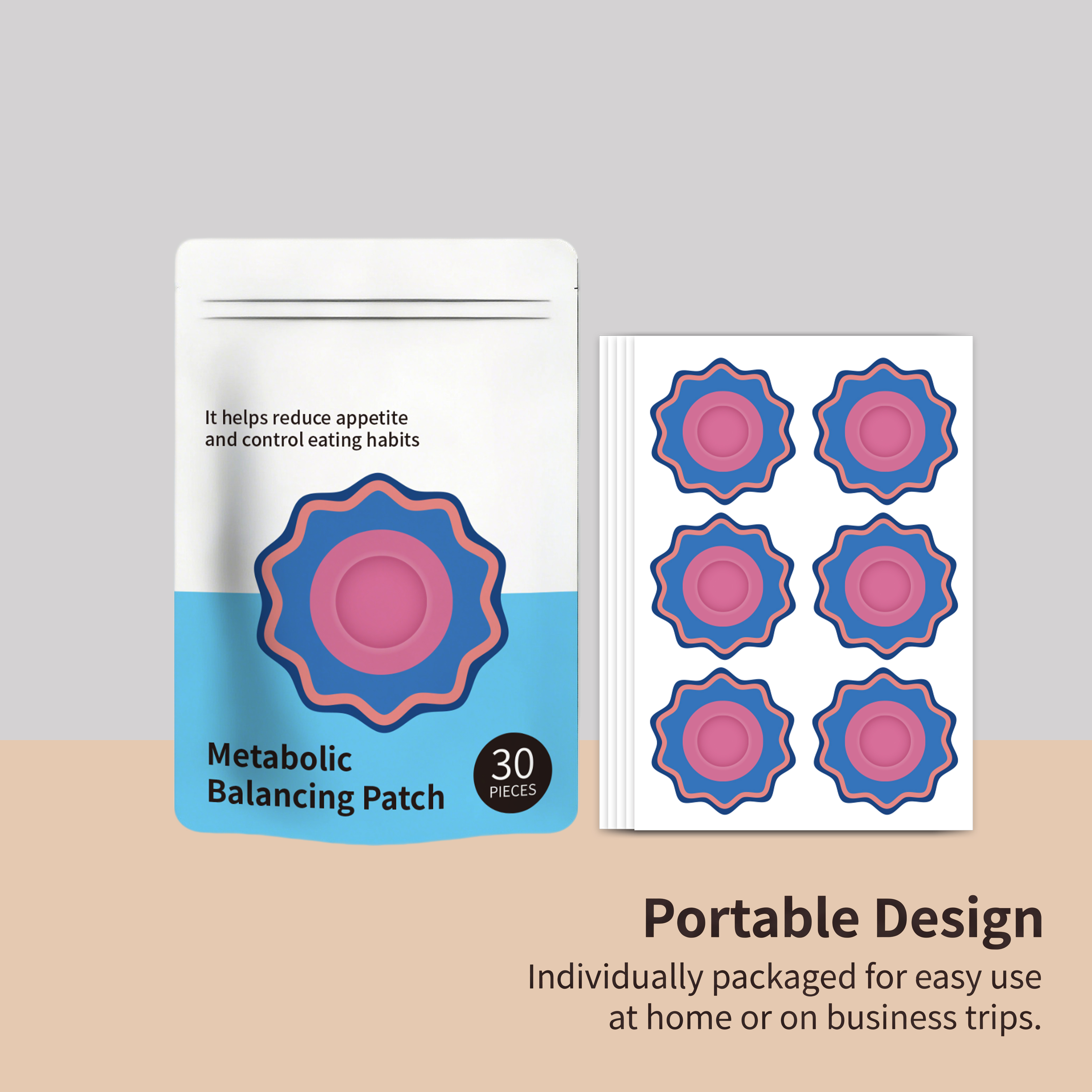 Body Care Patch Daily Balanced Comfortable Skin Nourishing Soft Elastic Compact Portable