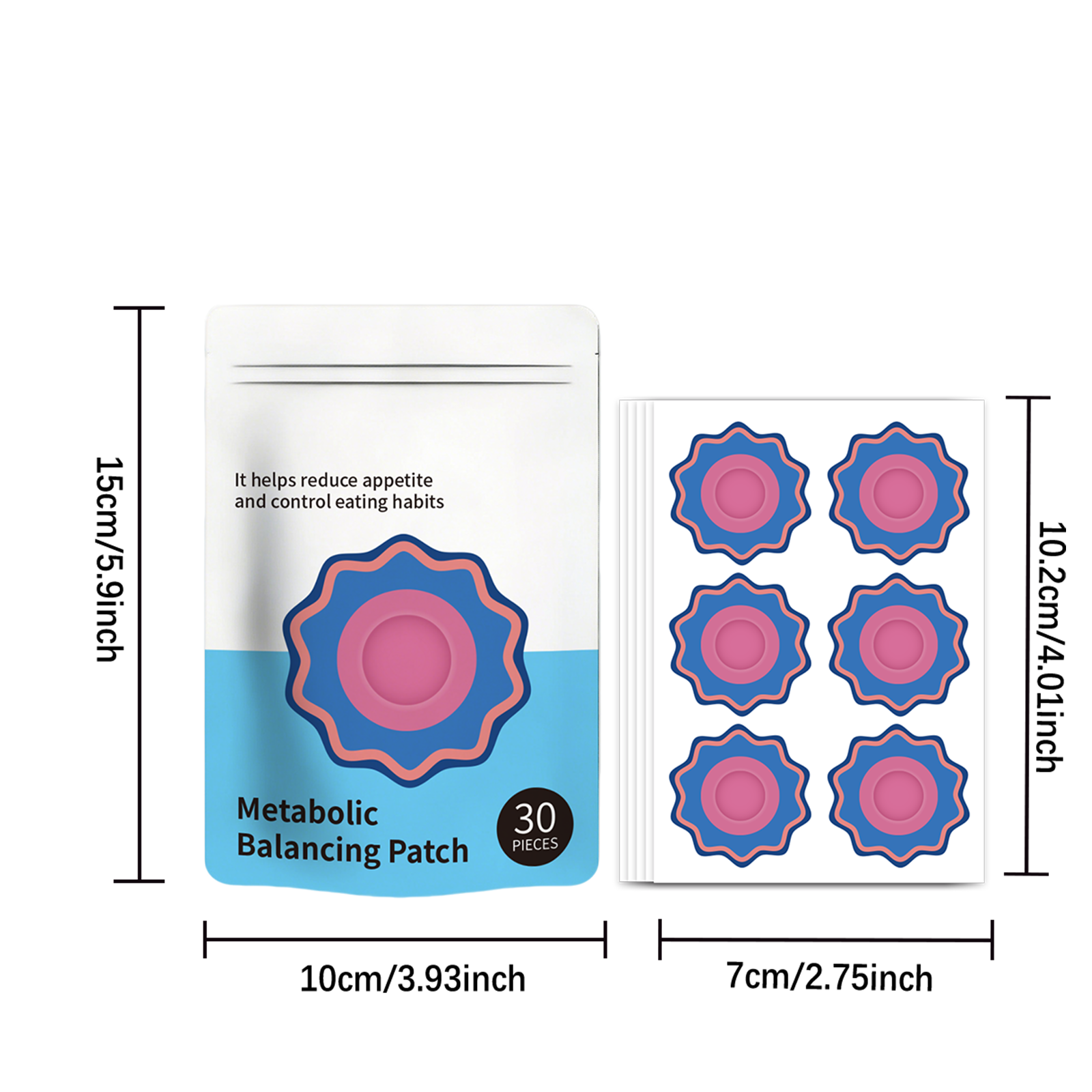 Body Care Patch Daily Balanced Comfortable Skin Nourishing Soft Elastic Compact Portable