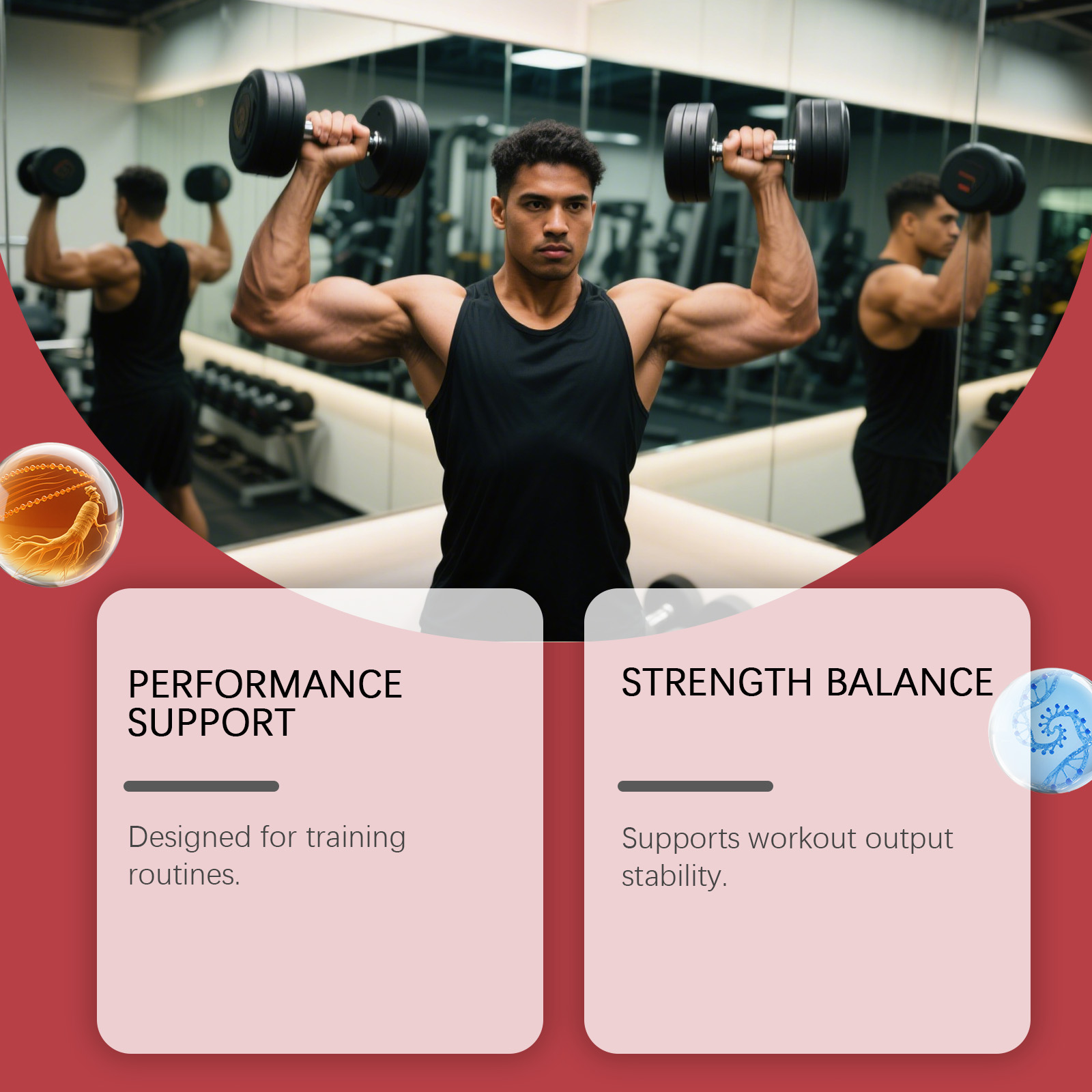 Body Care Support Capsule Daily Exercise Sports Muscle Care Boost Energy Supplement Capsule