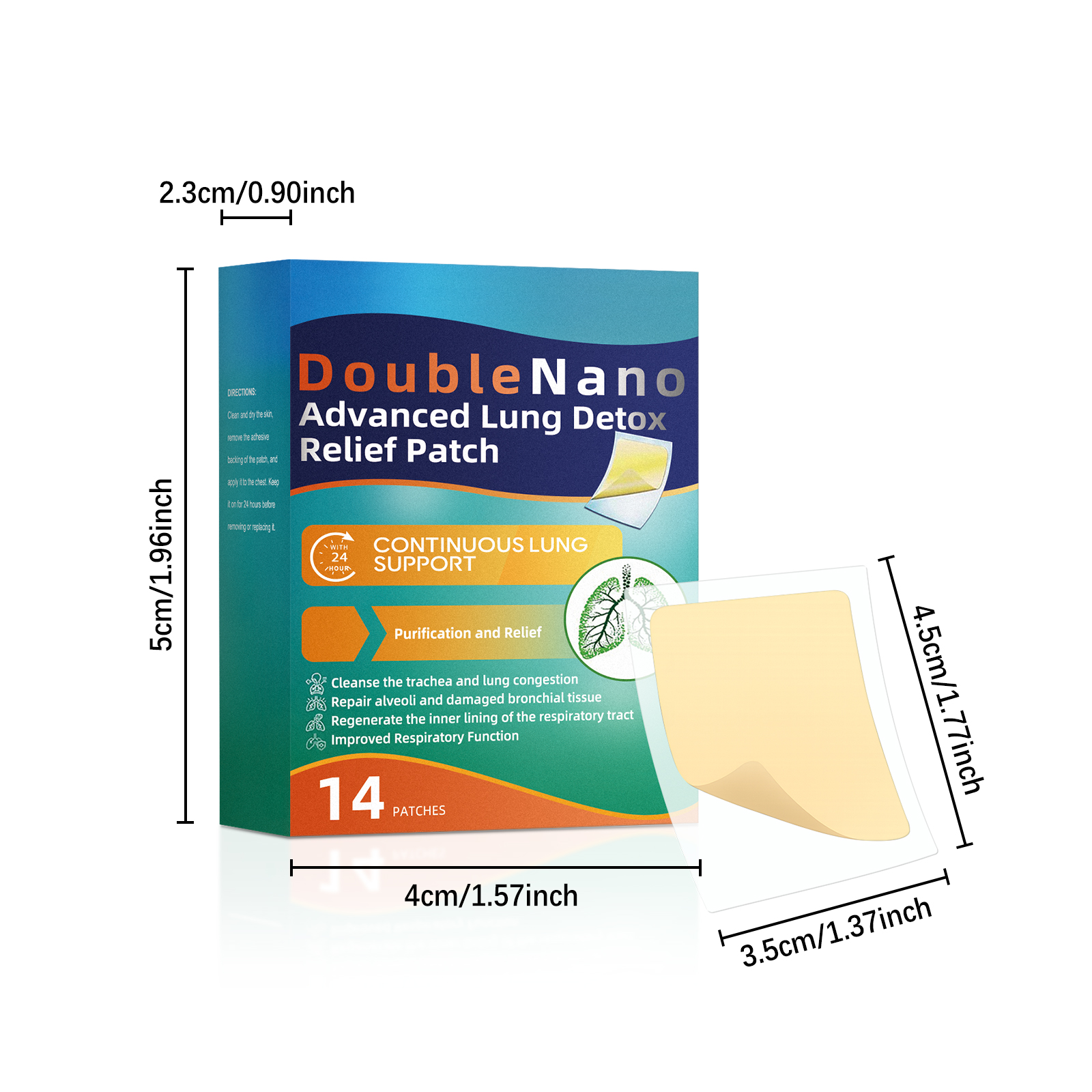 Body Freshening Care Patch Daily Mild Nourishment Nose Fresh Air Physical Care Patch