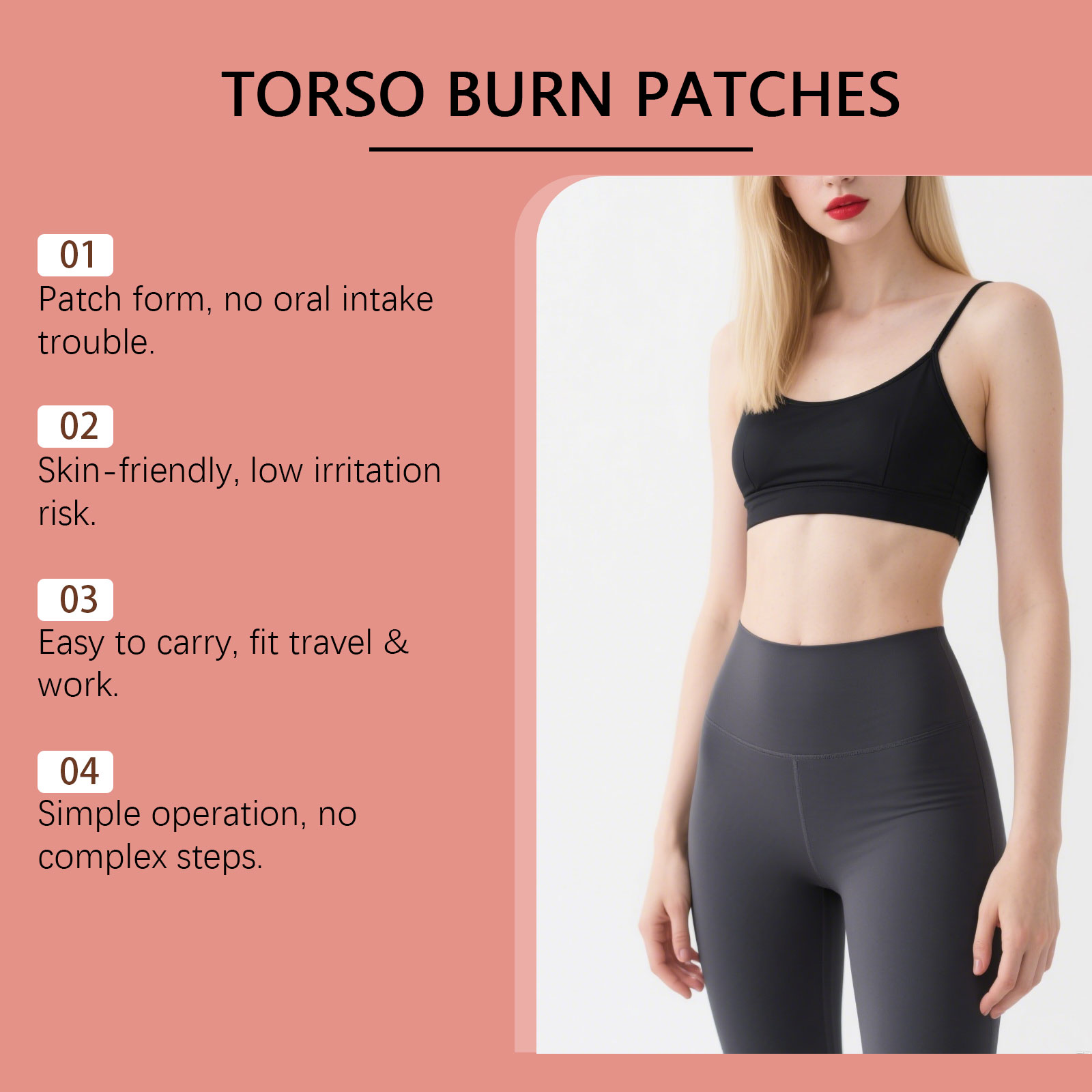 Body Care Patch Mild Skinfriendly Figure Shaping Lazy Portable Tiny Breathable Light Wear