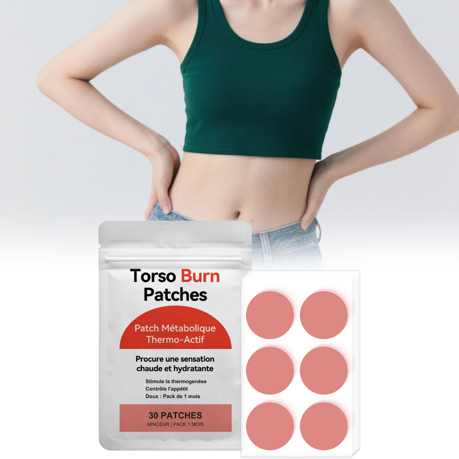 Body Care Patch Mild Skinfriendly Figure Shaping Lazy Portable Tiny Breathable Light Wear