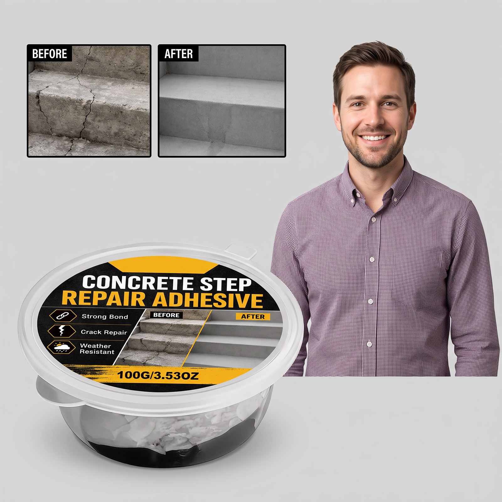 Household Multipurpose Repair Adhesive Bonding Waterproof Crack Filling Leakproof Floor Multi Scenario Application