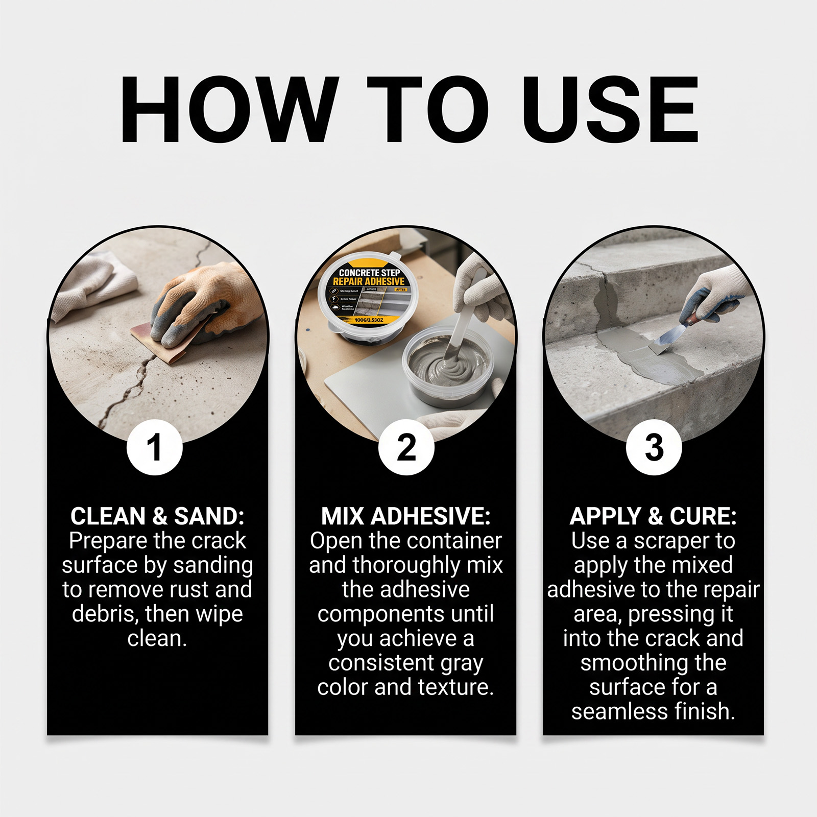 Household Multipurpose Repair Adhesive Bonding Waterproof Crack Filling Leakproof Floor Multi Scenario Application