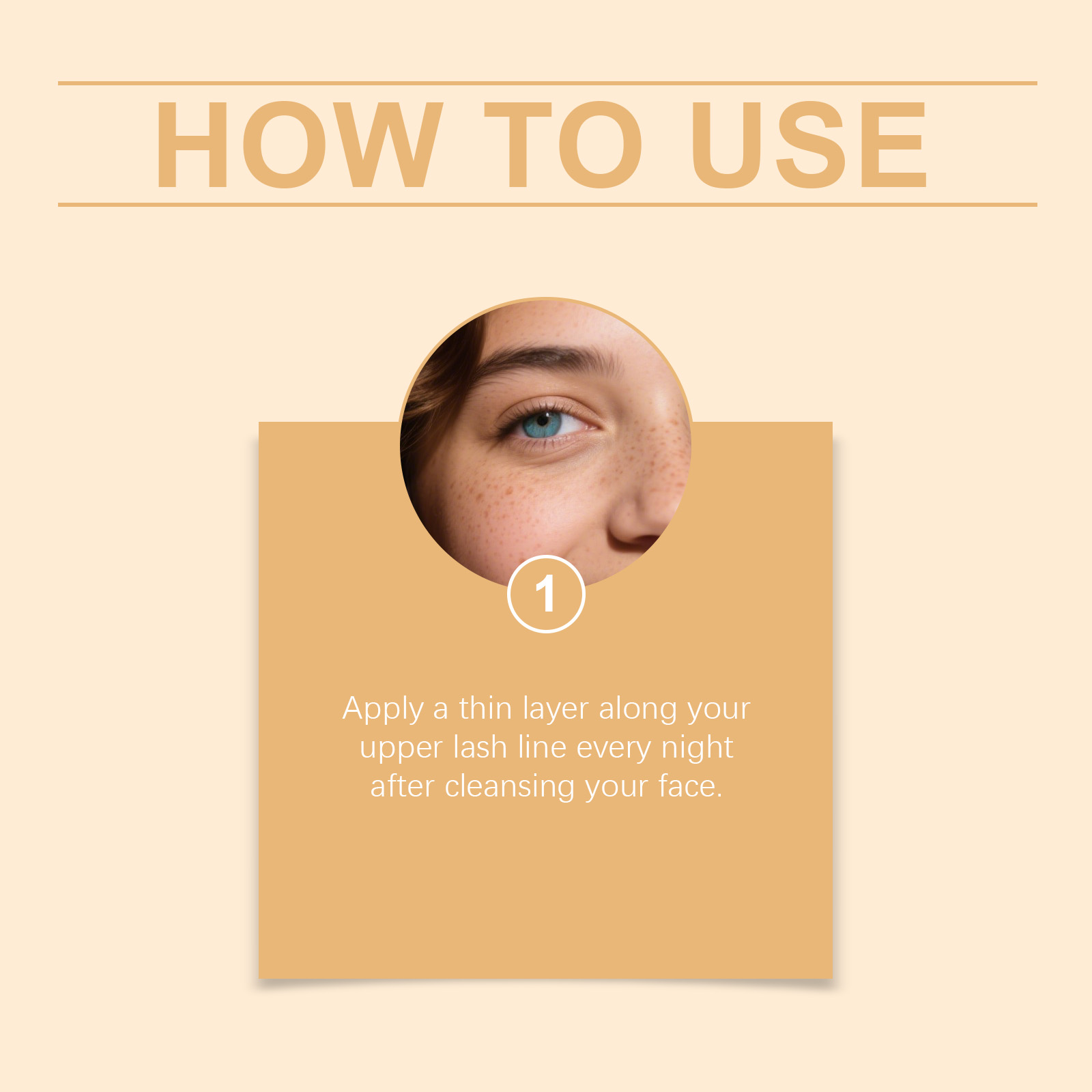 Eyelash Serum Mild Eye Lash Root Daily Natural Curly Glam Makeup Easy Application