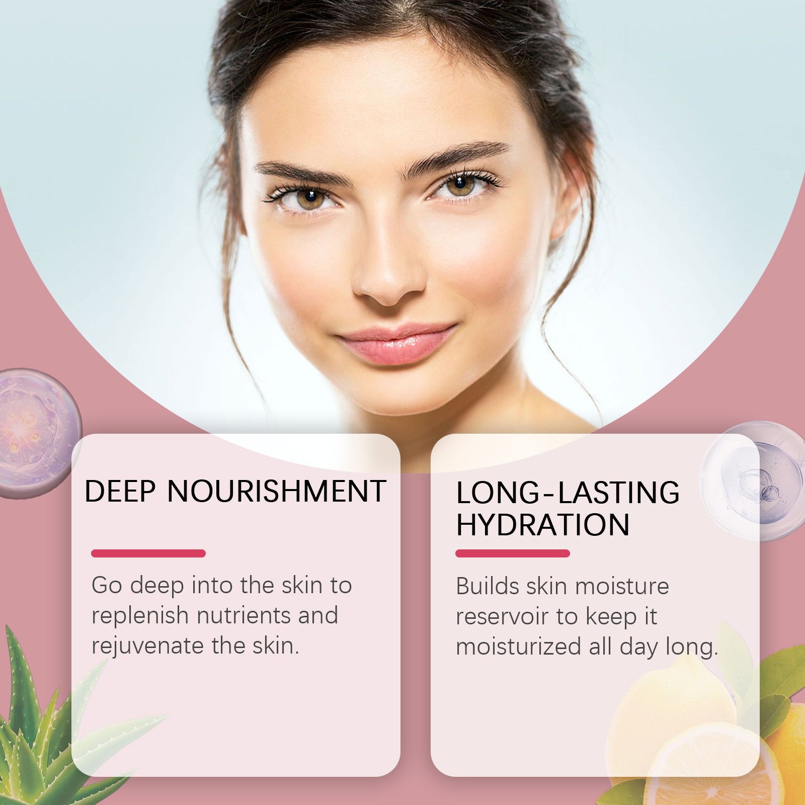 Collagen Face Mask Sheet Hydrating Plumping Nourishing For Glowing Skin Daily Moisture Lock Care