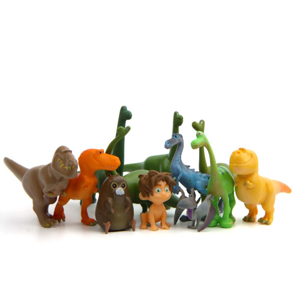 12pcs/lot The Good Dinosaur Arlo Figure Toy Model