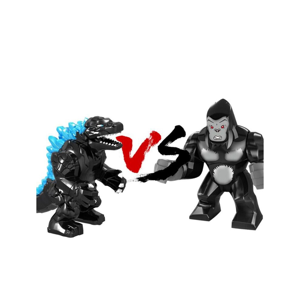 10PCS Kong vs. Godzilla Minifigures Compatible Toys Fit Lego