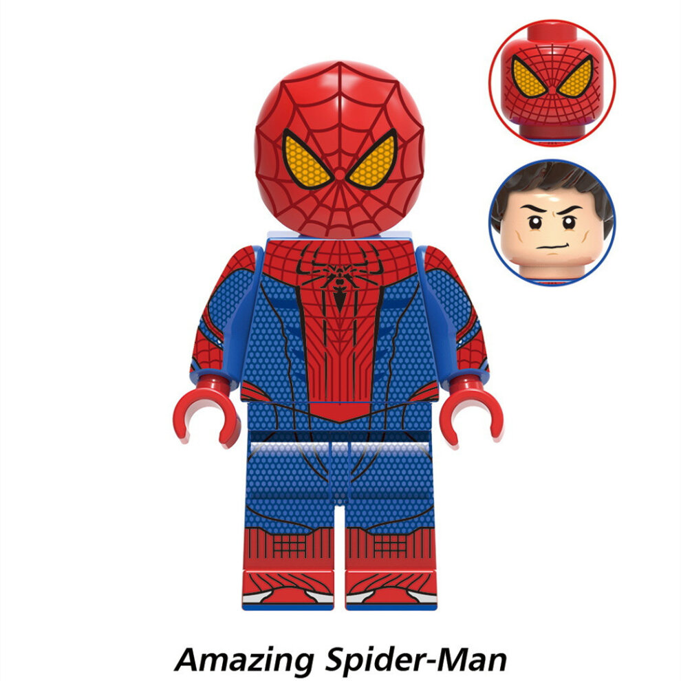 Building Block Minifigures ToysSpider Man Green devil Dr Strange Fit Lego 8PCS