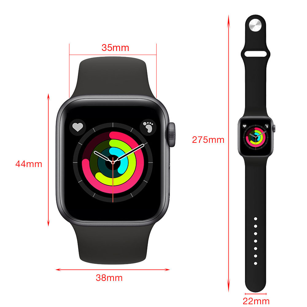 Smart Watch Heart Rate Blood Pressure Sleep Step Count Bluetooth Information Reminder Exercise Smartwatch For Xiaomi