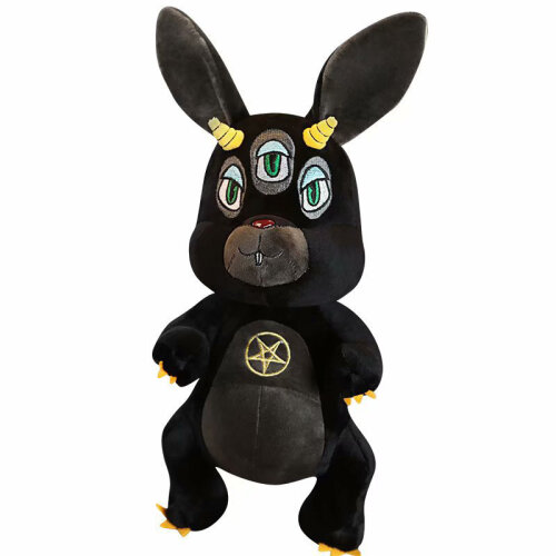 Plush Toy Anime Peripheral Pentagram Rabbit Diablo Animal Doll Cartoon