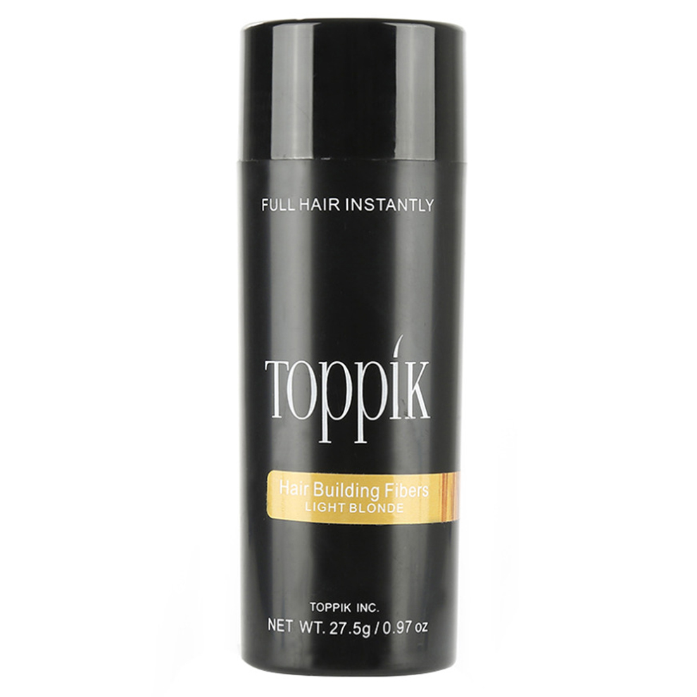 (DARK BROWN) Toppik Hair Building Fibers Natural Keratin Powder for Women and Men Hair Building 10pcs Pack