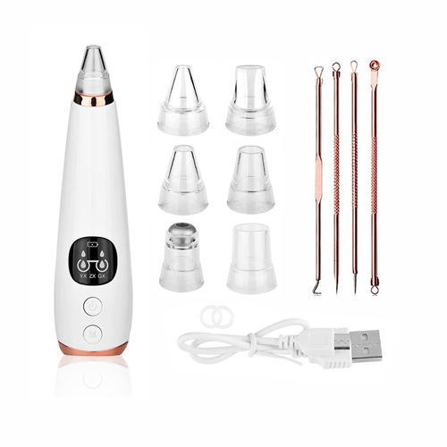 Blackhead Remover Tool Kit Skin Care Facial Blackhead Remover Electric Acne Cleaner Vacuum Tool Black Spots Pore Face Deep Cleaning Machine