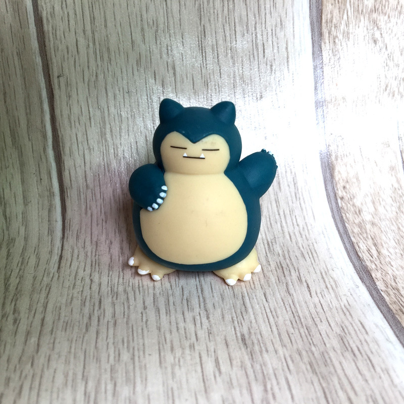Pokemon Action Figures Toy Snorlax Character Collectible Anime PVC Figure Decoration Model Toys Kids Christmas Gift 5Pcs Set