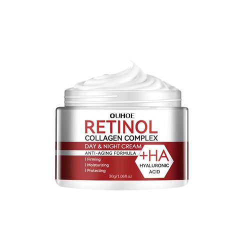Retinol Face Moisturizing Cream Night And Day Cream Wrinkle Removing Cream Anti Aging Firming Lifting Fade Fine Lines Brightening Skin Care Protuct