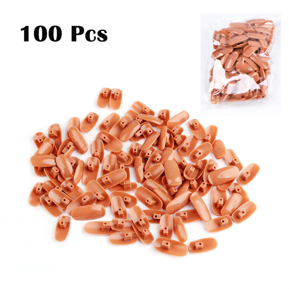 Practice Hand for Acrylic Nails, Flexible Nail Practice Hands Training Kits with 100pcs