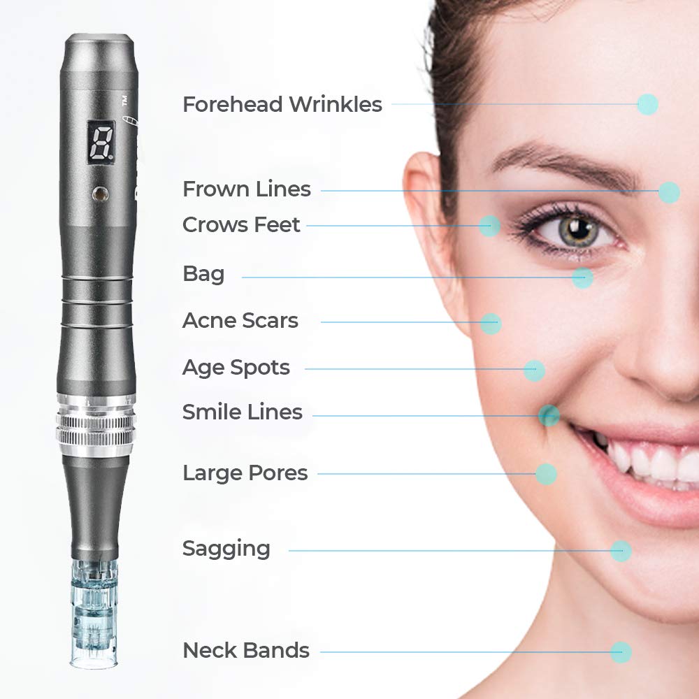 Dr. Pen Ultima M8 Microneedling Pen Professional Kit Authentic Multi-function Wireless Derma Beauty Pen Trusty Skin Care Tool Kit for Fast Results