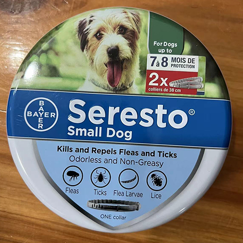 (For Large Dog 70cm) Seresto Flea and Tick Collar for Dogs Adjustable Cat Flea Treatment Collar Cat Collar Repellent Puppies 8 Months Effective Protection
