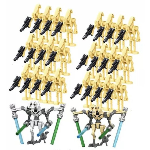 Star Wars Minifigures Battle Droid Building Blocks 26 Pcs Set