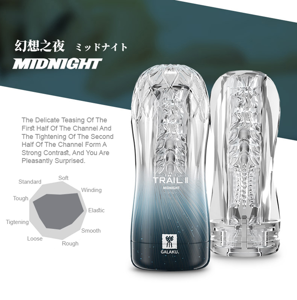 (Black) Male Masturbator Cup Soft Pussy Sex Toys Transparent Vagina Adult Endurance Exercise Sex Products Erotic Adult Supplies Vacuum Pocket Cup Masturbation for Men